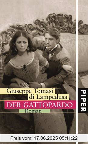 Binding : Gebundene Ausgabe, Edition : 4, Label : Piper, Publisher : Piper, medium : Gebundene Ausgabe, numberOfPages : 368, publicationDate : 2005-11-01, authors : Giuseppe Tomasi di Lampedusa, translators : Giò Waeckerlin Induni, publishers : Gioacchino Lanza Tomasi, languages : german, ISBN : 3492045847