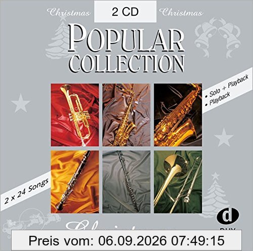 Popular Collection Christmas, Doppel-CD, Halb- und Vollplayback
