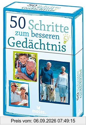 50 Schritte zum besseren Gedächtnis: für Senioren