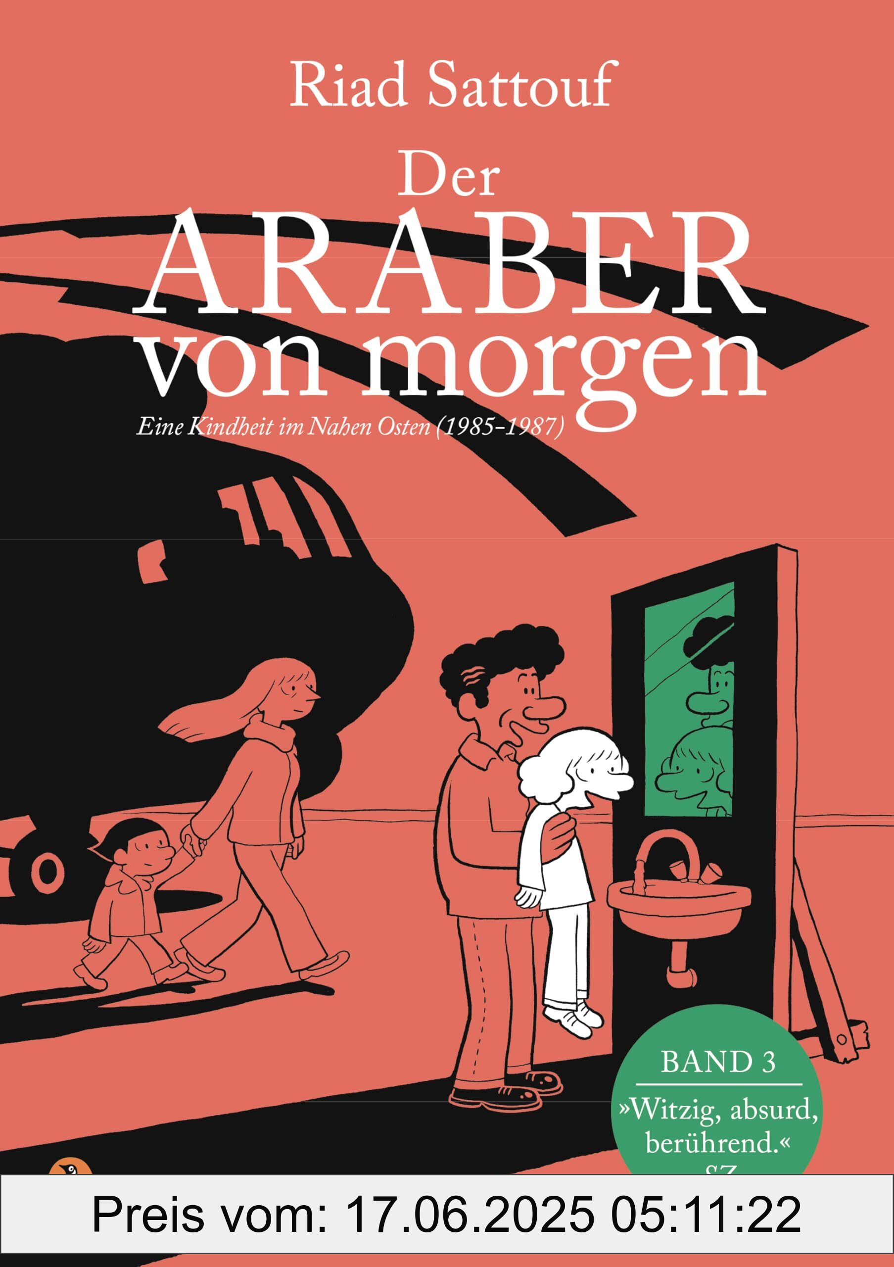 Binding : perfect, Label : Der Araber von morgen, Band 3 : Eine Kindheit im Nahen Osten (1985 - 1987) Graphic Novel - Ausgezeichnet mit dem »Grand Prix de la Ville d’Angoulême« ... arabischer und westlicher Welt, Band 3), medium : perfect, numberOfPages : 152, publicationDate : 2024-11-27, releaseDate : 2024-11-27, languages : german, ISBN : 3328604219
