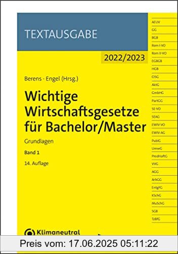 Binding : Taschenbuch, Edition : Inklusive App, Label : NWB Verlag, Publisher : NWB Verlag, medium : Taschenbuch, numberOfPages : 1467, publicationDate : 2022-09-22, publishers : Holger Berens, Hans-Peter Engel, ISBN : 3482675945