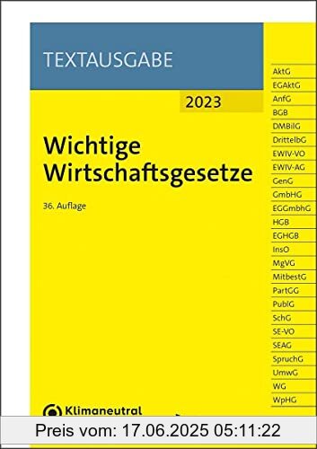 Binding : Taschenbuch, Edition : Inklusive Gesetze-App., Label : NWB Verlag, Publisher : NWB Verlag, medium : Taschenbuch, numberOfPages : 1446, publicationDate : 2023-01-26, ISBN : 3482672563