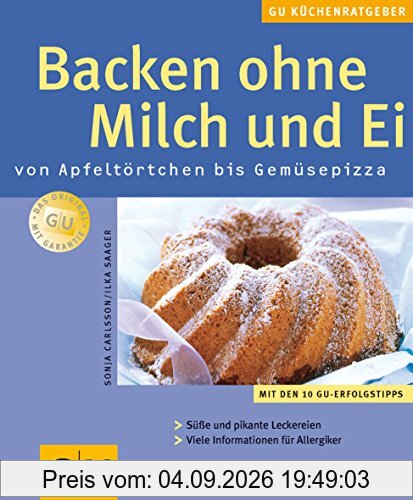 Backen ohne Milch und Ei