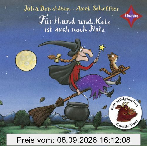 Für Hund und Katz ist auch noch Platz: Gesprochen und gesungen von Ilona Schulz. 1 CD, ca. 35 Min.