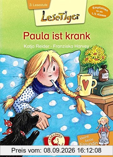 Lesetiger - Meine beste Freundin Paula: Paula ist krank