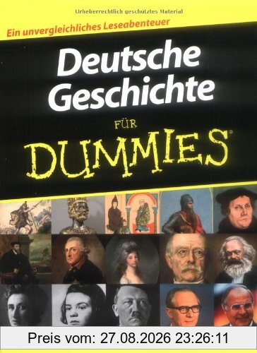 Deutsche Geschichte für Dummies