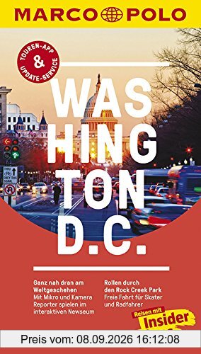 MARCO POLO Reiseführer Washington D.C.: Reisen mit Insider-Tipps. Inklusive kostenloser Touren-App & Update-Service