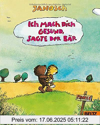 Binding : Pappbilderbuch, Edition : Neuausgabe mit neuem Einband, Label : Beltz & Gelberg, Publisher : Beltz & Gelberg, medium : Sonstige Einbände, numberOfPages : 36, publicationDate : 2019-07-17, releaseDate : 2019-07-17, authors : Janosch, ISBN : 3407754434