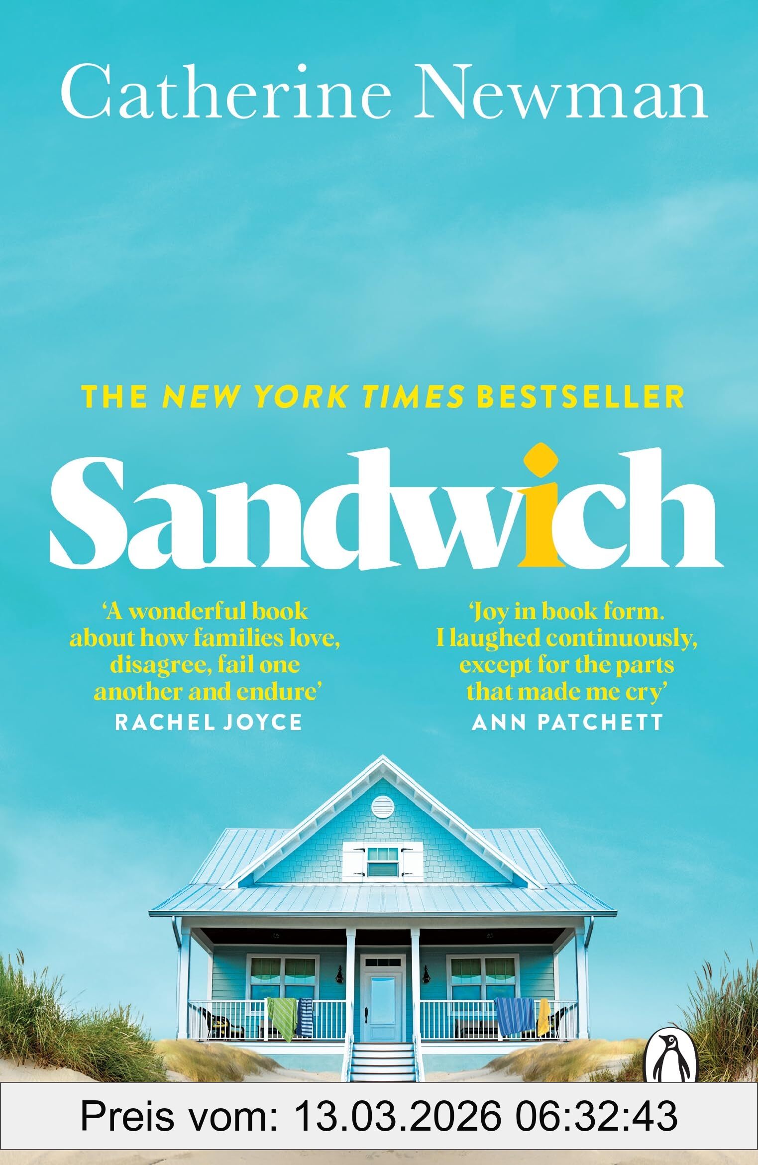 Catherine Newman Sandwich, The Sensational New York Times Bestseller