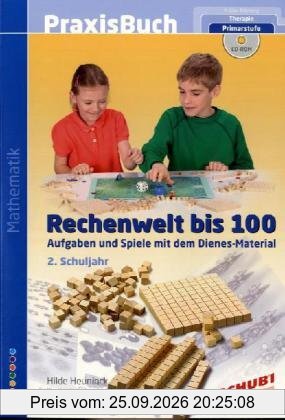 Rechenwelt bis 100: Praxisbuch. Aufgeben und Spiele mit dem Dienes-Material. 2. Schuljahr