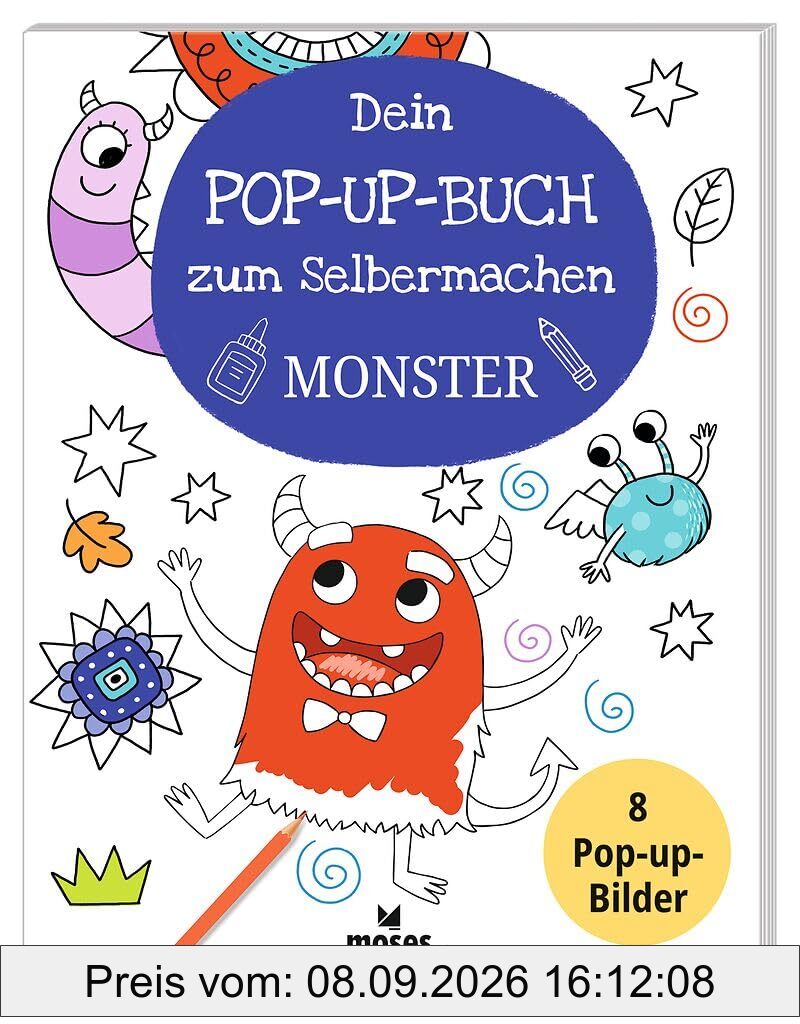 Dein Pop-Up-Buch zum Selbermachen Monster