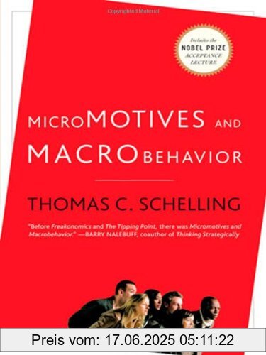 Binding : Taschenbuch, Edition : Rev Ed, Label : W W Norton & Co, Publisher : W W Norton & Co, NumberOfItems : 1, medium : Taschenbuch, numberOfPages : 270, publicationDate : 2006-10-27, authors : Thomas Schelling, languages : english, ISBN : 0393329461