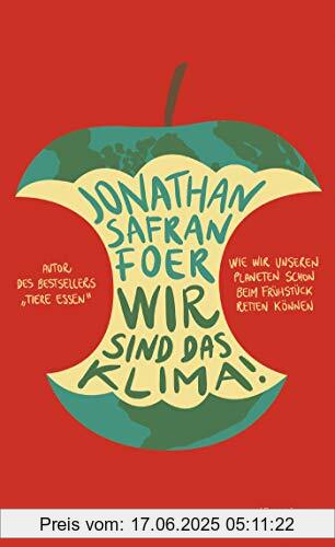 Binding : Gebundene Ausgabe, Label : Kiepenheuer&Witsch, Publisher : Kiepenheuer&Witsch, medium : Gebundene Ausgabe, numberOfPages : 336, publicationDate : 2019-09-12, releaseDate : 2019-09-12, authors : Foer, Jonathan Safran, translators : Stefanie Jacobs, Jan Schönherr, ISBN : 3462053213