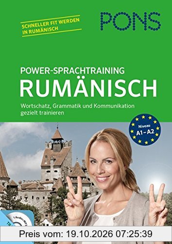 PONS Power-Sprachtraining Rumänisch: Wortschatz, Grammatik und Kommunikation gezielt trainieren