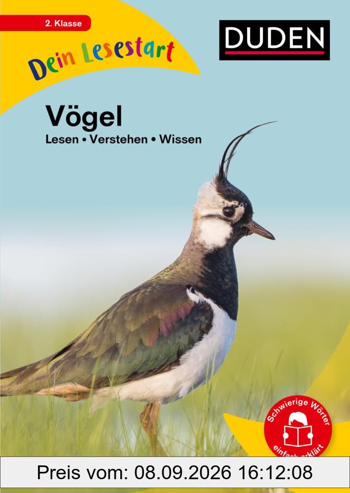 Dein Lesestart - Vögel: Lesen - Verstehen - Wissen (Band 13) Für Kinder ab 7 Jahren (Dein Lesestart – ab Klasse 2)