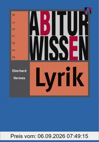 Abiturwissen: Lyrik