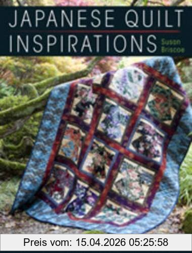Susan Briscoe Japanese Quilt Inspirations, 14 Easy-to-make Projects Using Japanese Fabrics