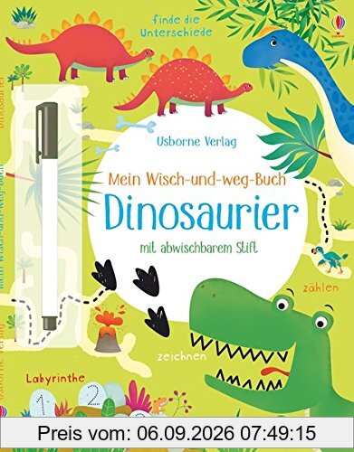 Mein Wisch-und-weg-Buch: Dinosaurier