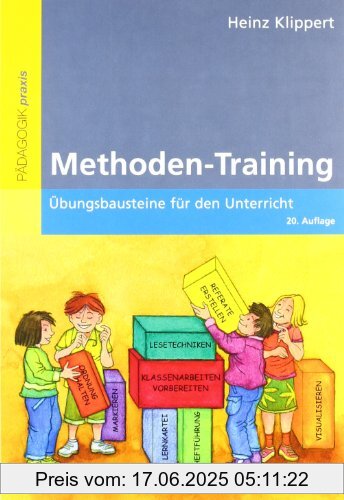 Binding : Taschenbuch, Edition : 20., unveränderte Aufl., Label : Beltz, Publisher : Beltz, medium : Taschenbuch, numberOfPages : 277, publicationDate : 2012-02-14, authors : Heinz Klippert, languages : german, ISBN : 3407627238