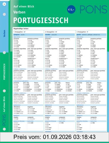 PONS Verben auf einen Blick. Portugiesisch