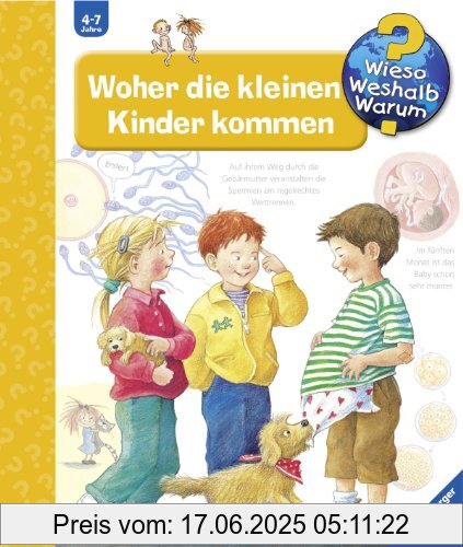 Brand : Ravensburger, Binding : Gebundene Ausgabe, Edition : 27, Label : Ravensburger Buchverlag, Publisher : Ravensburger Buchverlag, medium : Gebundene Ausgabe, numberOfPages : 16, publicationDate : 2001-01-01, authors : Doris Rübel, languages : german, ISBN : 3473332658