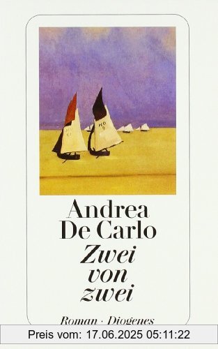 Binding : Broschiert, Edition : 6., Aufl., Label : Diogenes, Publisher : Diogenes, medium : Broschiert, numberOfPages : 448, publicationDate : 2007-04-01, authors : Andrea DeCarlo, Andrea De Carlo, translators : Renate Heimbucher, languages : german, ISBN : 3257225849