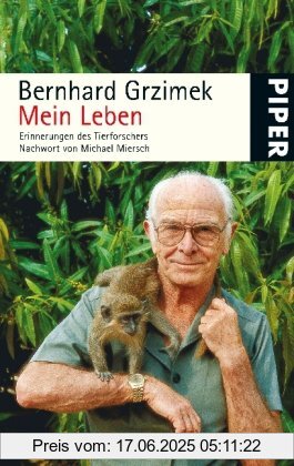 Binding : Taschenbuch, Label : Piper Taschenbuch, Publisher : Piper Taschenbuch, medium : Taschenbuch, numberOfPages : 560, publicationDate : 2009-04-01, authors : Bernhard Grzimek, languages : german, ISBN : 3492253865