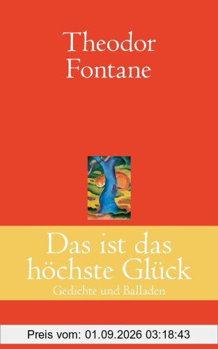 Das ist das höchste Glück: Gedichte und Balladen