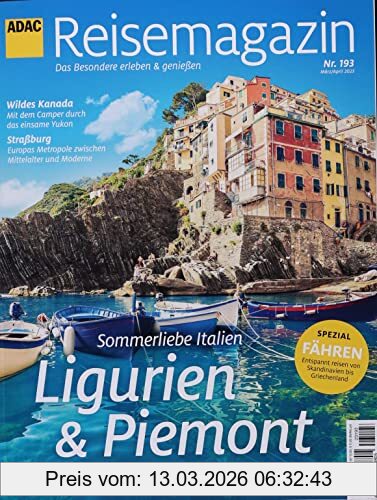 Adac Reisemagazin 193/2023 Ligurien & Piermont