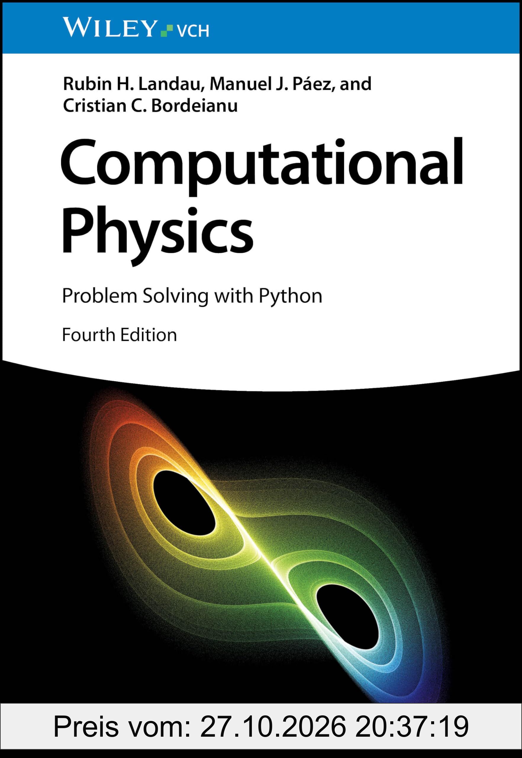 Computational Physics: Problem Solving with Python