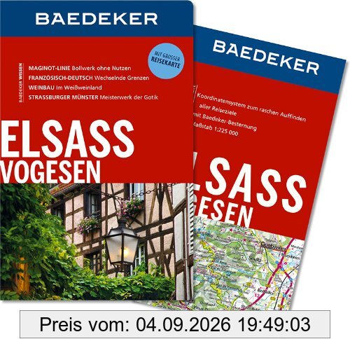 Baedeker Reiseführer Elsass, Vogesen