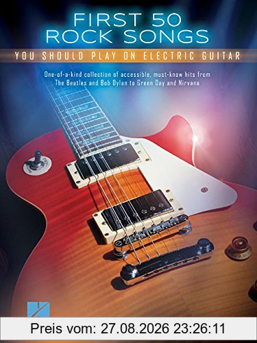 First 50 Rock Songs You Should Play On Electric Guitar