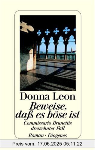Binding : Gebundene Ausgabe, Edition : 1., Aufl., Label : Diogenes, Publisher : Diogenes, medium : Gebundene Ausgabe, numberOfPages : 327, publicationDate : 2005-06-01, authors : Donna Leon, translators : Seibicke, Christa E., languages : german, ISBN : 3257064748