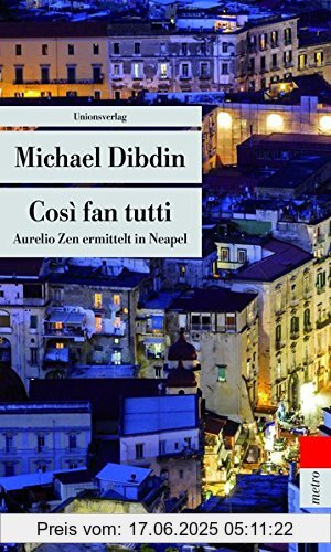 Binding : Broschiert, Edition : 1, Label : Unionsverlag, Publisher : Unionsverlag, medium : Broschiert, numberOfPages : 288, publicationDate : 2016-04-18, authors : Michael Dibdin, translators : Ellen Schlootz, languages : german, ISBN : 3293207324