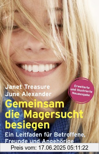 Binding : Taschenbuch, Edition : 7., überarbeitete und erweiterte Aufl., Label : Beltz, Publisher : Beltz, medium : Taschenbuch, numberOfPages : 262, publicationDate : 2014-09-29, authors : Janet Treasure, June Alexander, translators : Andreas Karwautz, Andrea Hafferl-Gattermeyer, Ursula Bischoff, languages : german, ISBN : 3407858493