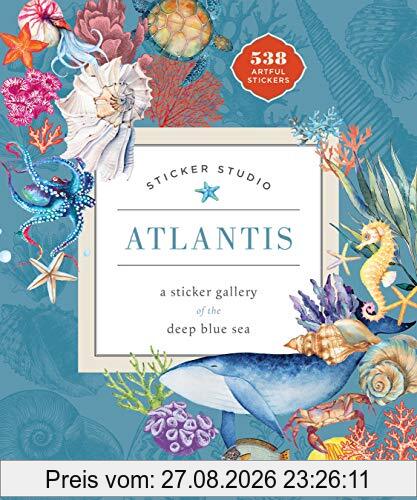 Atlantis: A Sticker Gallery of the Deep Blue Sea (Sticker Studio)