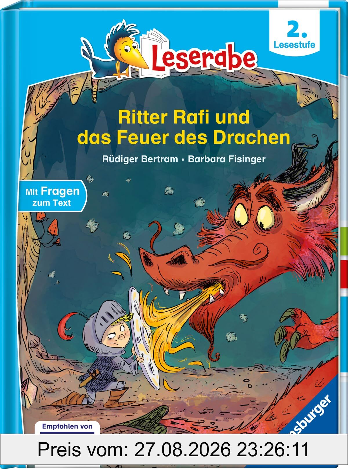 Ritter Rafi und das Feuer des Drachen - lesen lernen mit dem Leseraben - Erstlesebuch - Kinderbuch ab 7 Jahren - lesen üben 2. Klasse (Leserabe 2. Klasse) (2. Lesestufe)