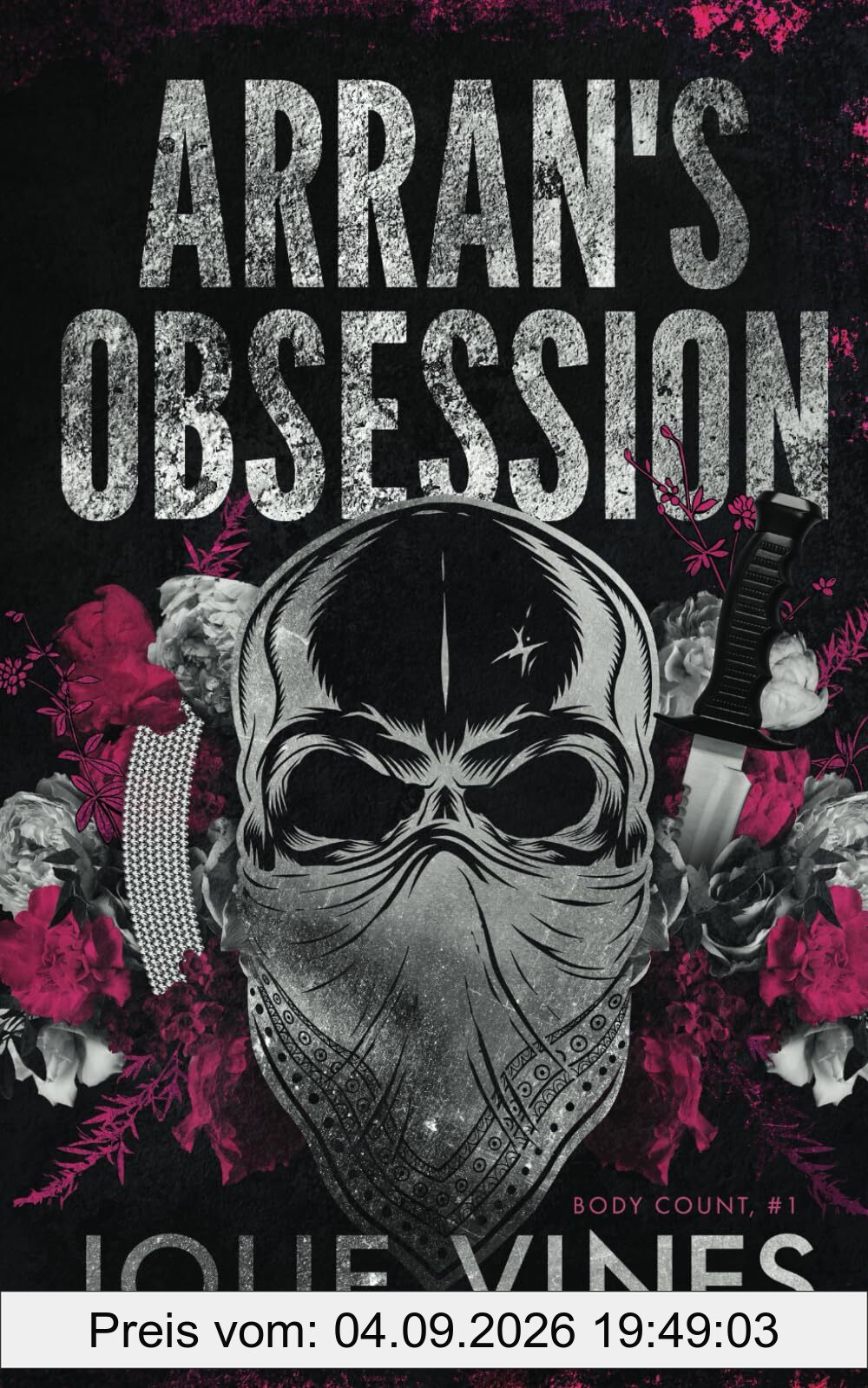 Arran's Obsession (Body Count, #1) ALTERNATE COVER