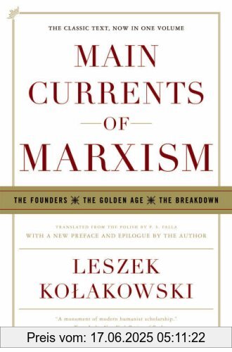 Binding : Taschenbuch, Label : Ww Norton & Co, Publisher : Ww Norton & Co, NumberOfItems : 1, PackageQuantity : 1, medium : Taschenbuch, numberOfPages : 1312, publicationDate : 2008-02-15, authors : Leszek Kołakowski, translators : Falla, P. S., languages : english, ISBN : 0393329437
