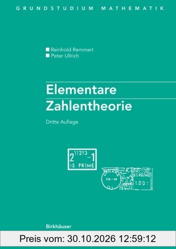 Elementare Zahlentheorie (Grundstudium Mathematik) (German Edition)