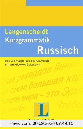 Langenscheidt Kurzgrammatik, Russisch