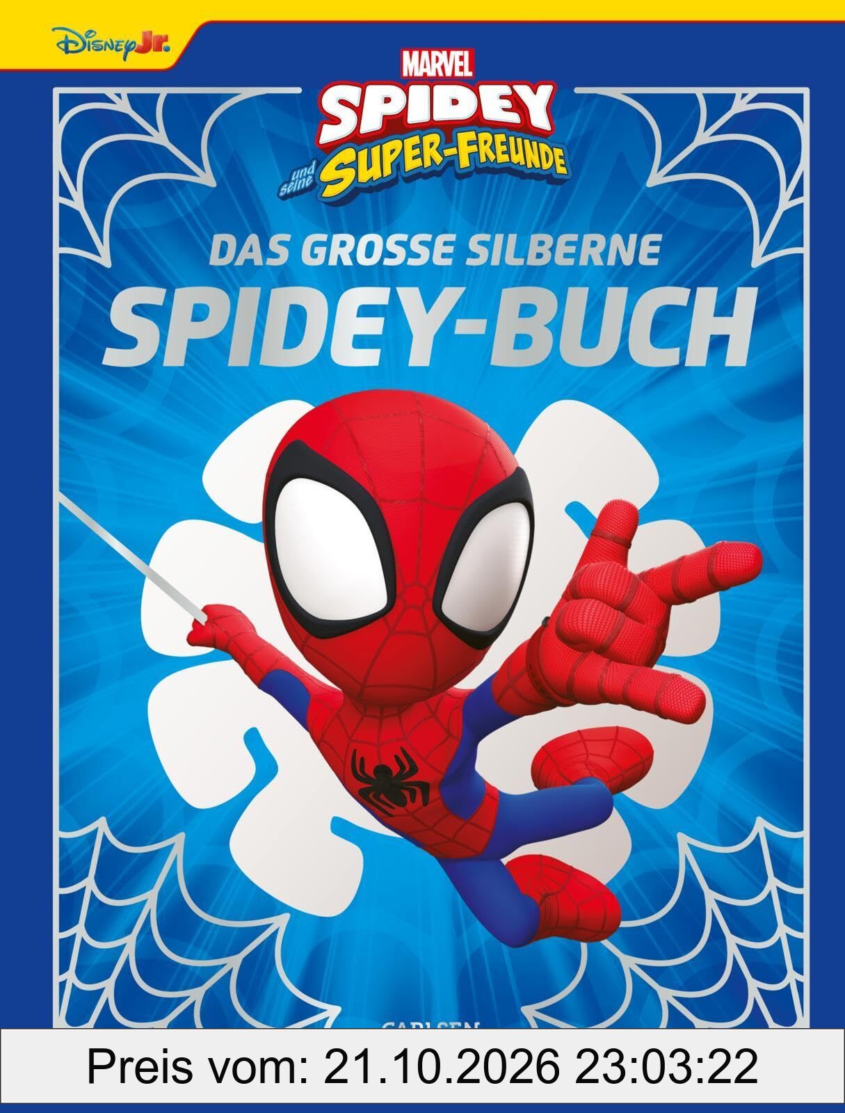 Marvel: Das große silberne Spidey-Buch: Vorlesebuch mit 5-Minuten-Geschichten zu Spidey | Vorlesebuch für Jungen und Mädchen ab 4 Jahren …