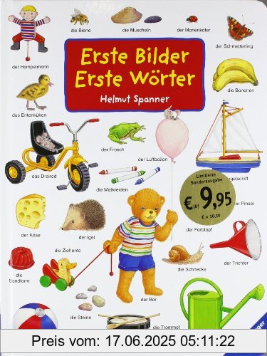 Brand : Ravensburger Buchverlag, Binding : Pappbilderbuch, Edition : 2, Label : Ravensburger Buchverlag, Publisher : Ravensburger Buchverlag, medium : Sonstige Einbände, numberOfPages : 16, publicationDate : 2011-01-01, authors : Helmut Spanner, languages : german, ISBN : 347332437X