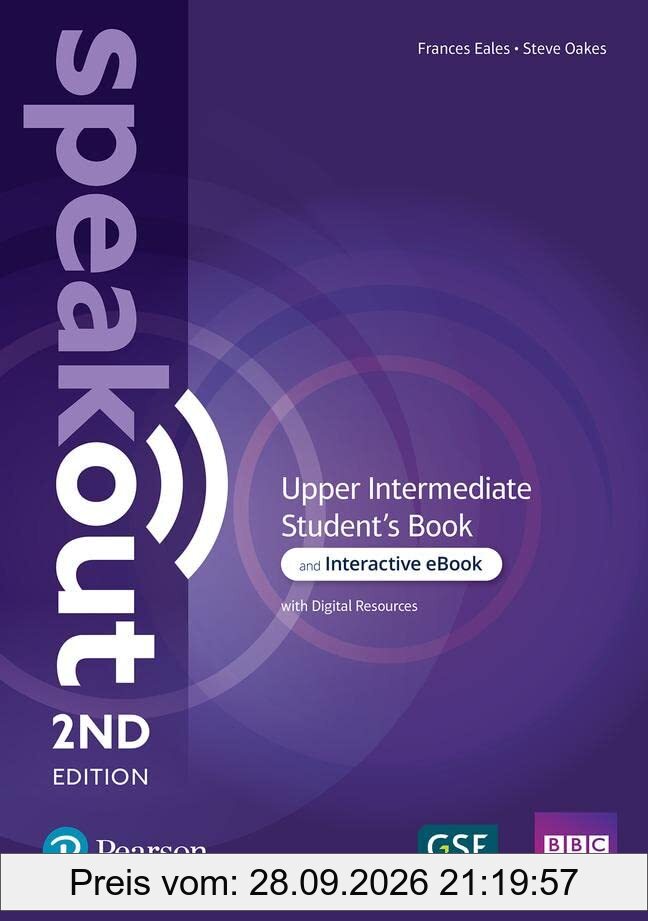 Speakout 2ed Upper Intermediate Student's Book & Interactive eBook with Digital Resources Access Code