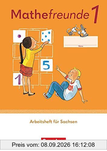 Mathefreunde - Ausgabe Sachsen 2022 - 1. Schuljahr: Arbeitsheft