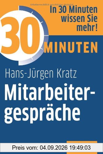 30 Minuten Mitarbeitergespräche
