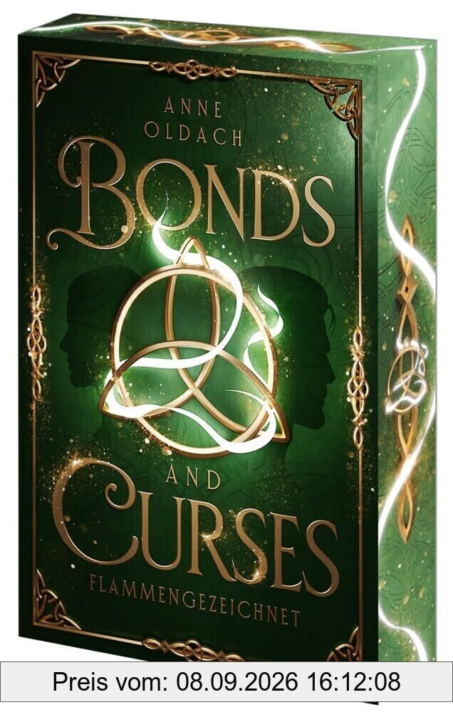 Bonds and Curses- Flammengezeichnet: Mitreißende Romantasy voller Magie, Spannung und Drama rund um eine schicksalhafte Liebe. Mit limitiertem Farbschnitt!