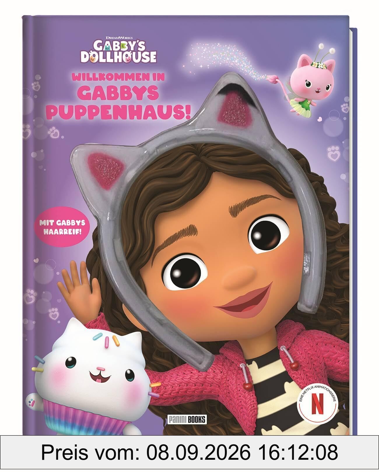 Gabby's Dollhouse: Willkommen in Gabbys Puppenhaus!: Buch mit Gabbys Haarreif mit Katzenohren als Extra