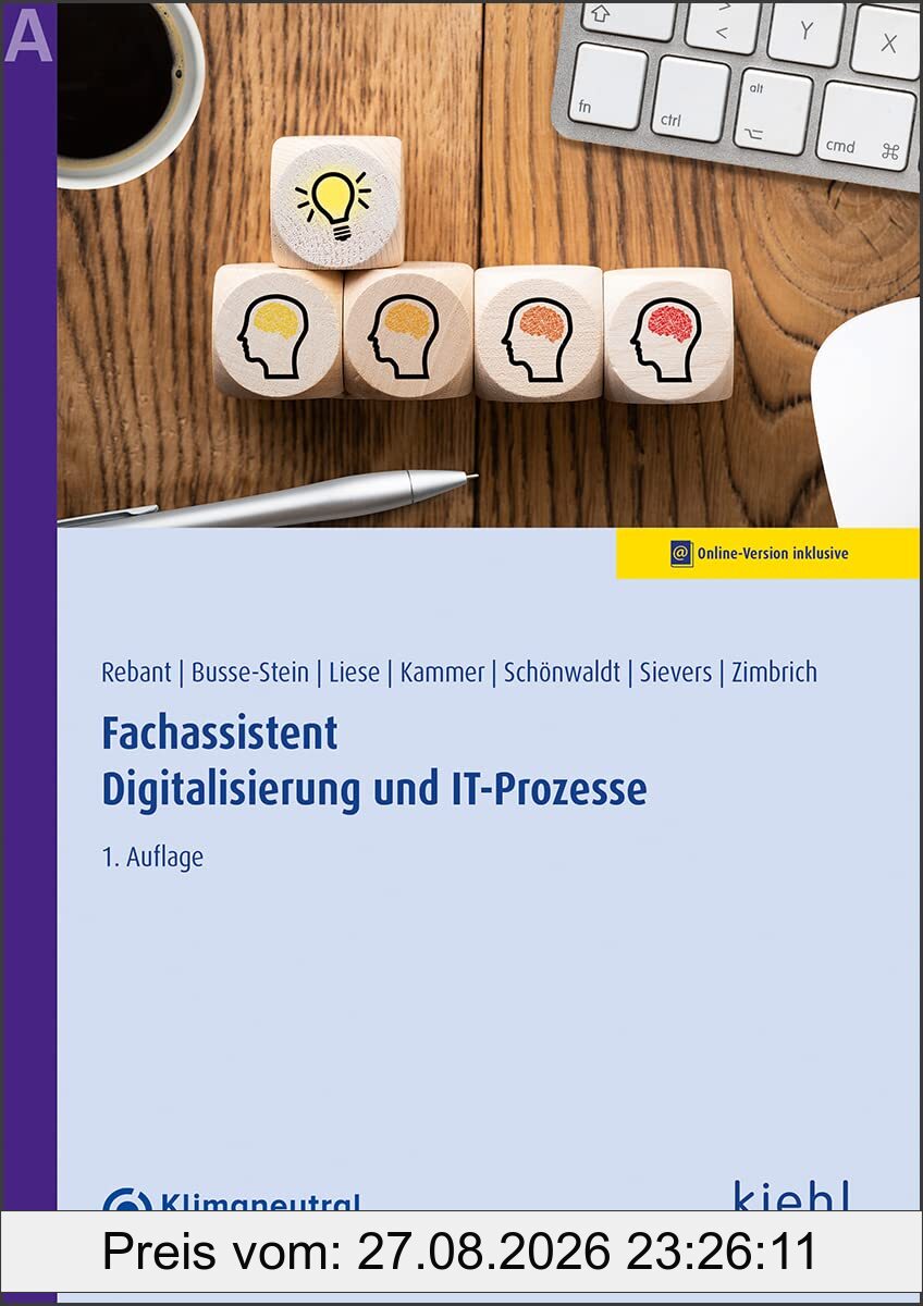 Fachassistent Digitalisierung und IT-Prozesse
