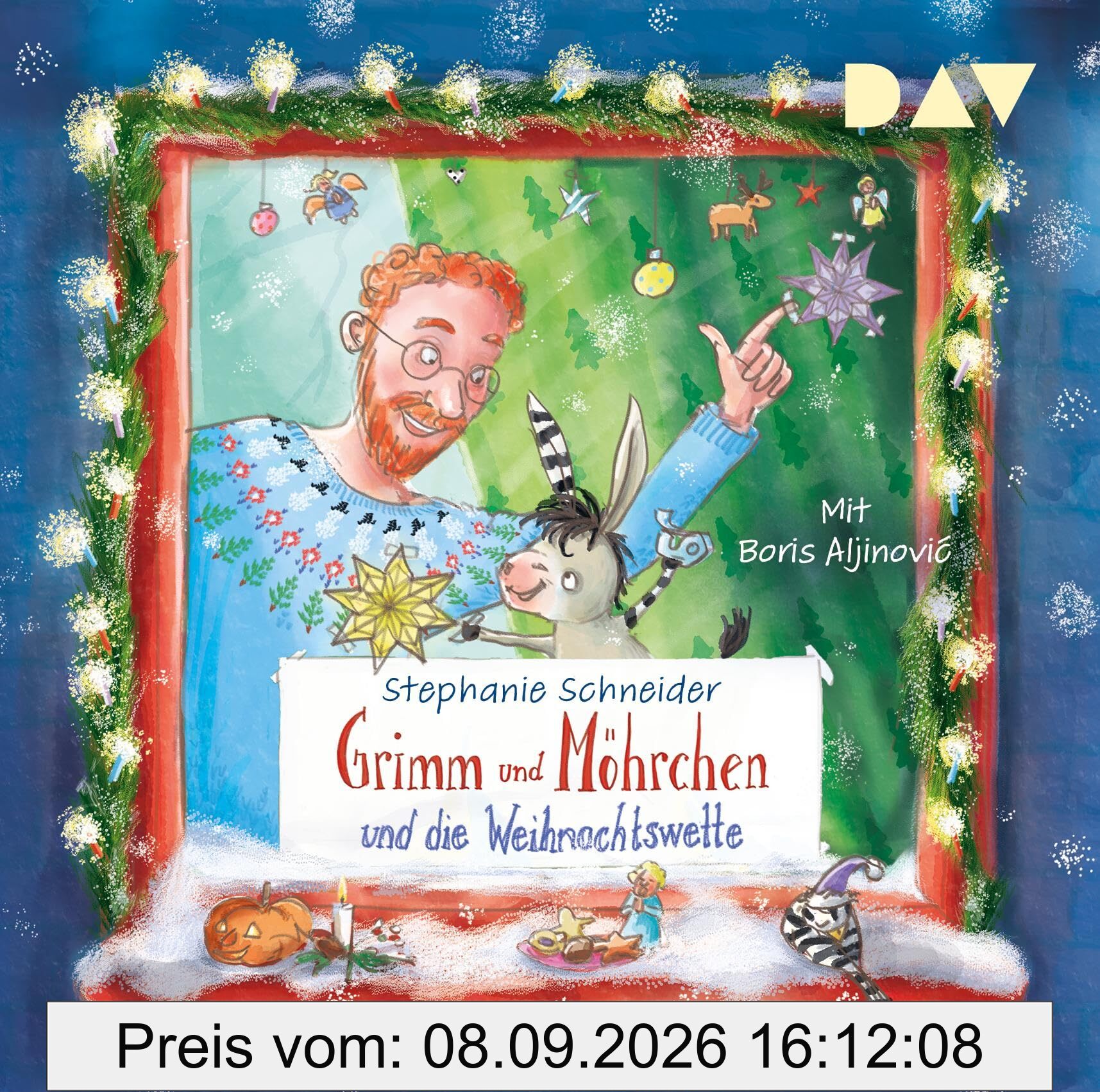 Grimm und Möhrchen und die Weihnachtswette: Lesung mit Musik mit Boris Aljinović (2 CDs): Lesung mit Musik mit Boris Aljinovic